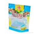 dry fruit 500g self adhesive 3 side sealing die cut plastic pakaging bag